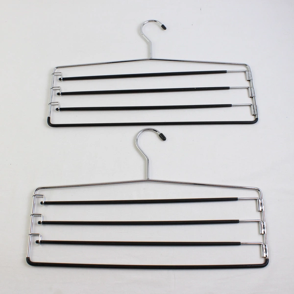 Metal Lot of 4 Assorted Tie and Scarf Hangers