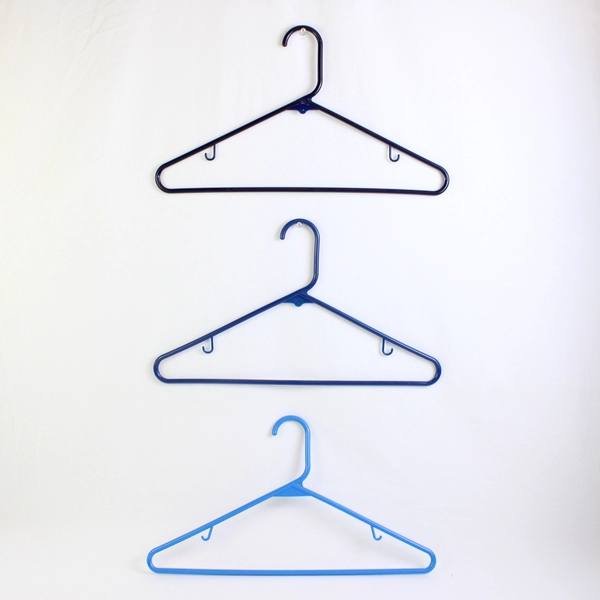 Lot of 10 Variations of Blue Clothes Hangers