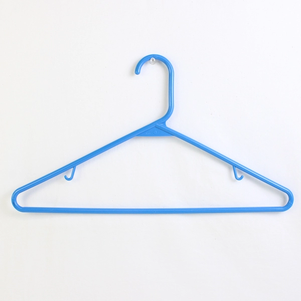 Lot of 10 Variations of Blue Clothes Hangers