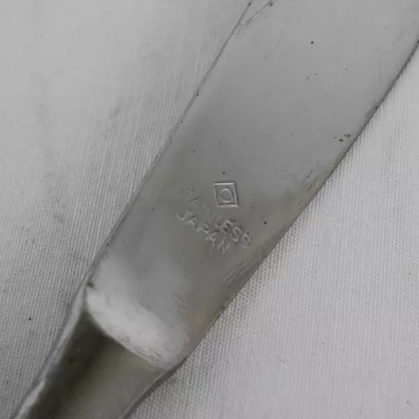 Lot of 2 Oneida Northland Butter Knives Danish Fling Pattern SStl 8 3/4" Japan