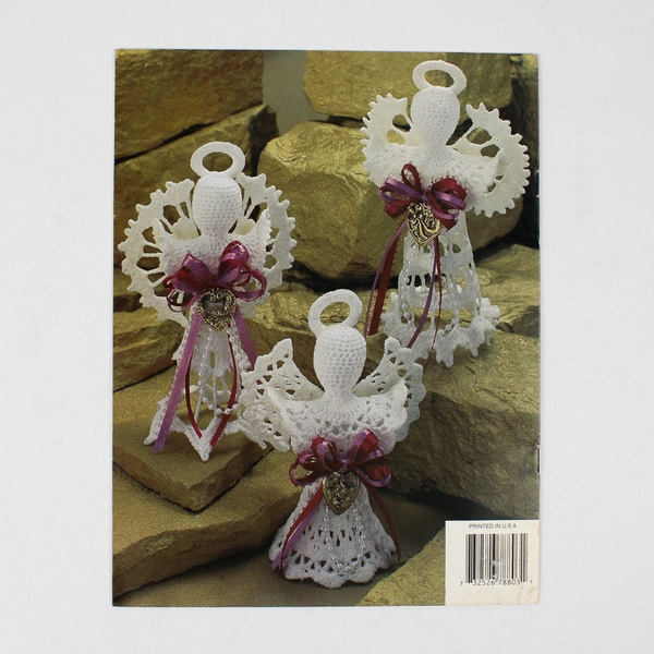 Annie's Attic Presents Crochet Sweetheart Angels by Annie Potter 1995 Booklet PB