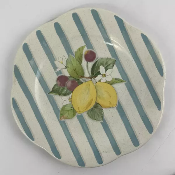 3 Mikasa Country Charm Sunshine Medley Salad Plates  8.5 Inch