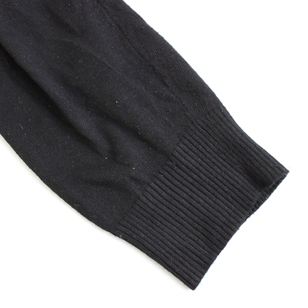 Faded Glory Black Open-Front Knit Cardigan Women's 3X 22W-24W