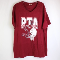 Cheekys Harper Valley PTA Country Music Red V-Neck T-Shirt Women's 2X