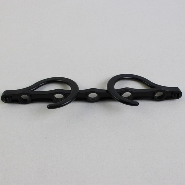 Lot of 8 Black Cascading Hangers