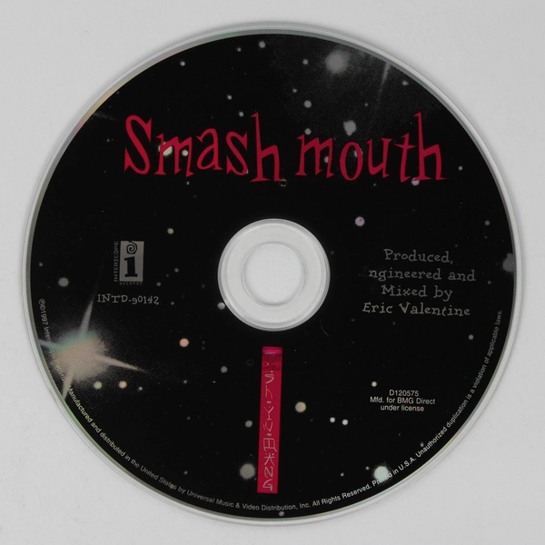Smash Mouth Fush Yu Mang Music CD 1997 Interscope Records