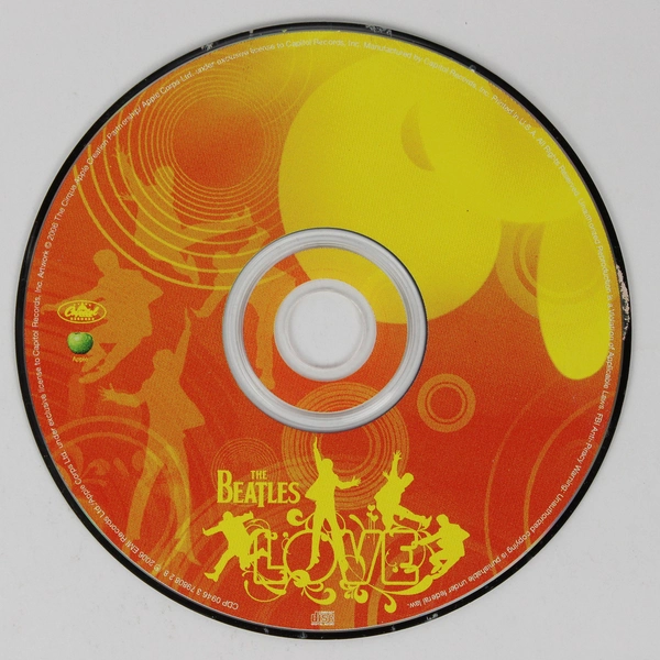 The Beatles Love Compilation Music CD 2006 Apple Records