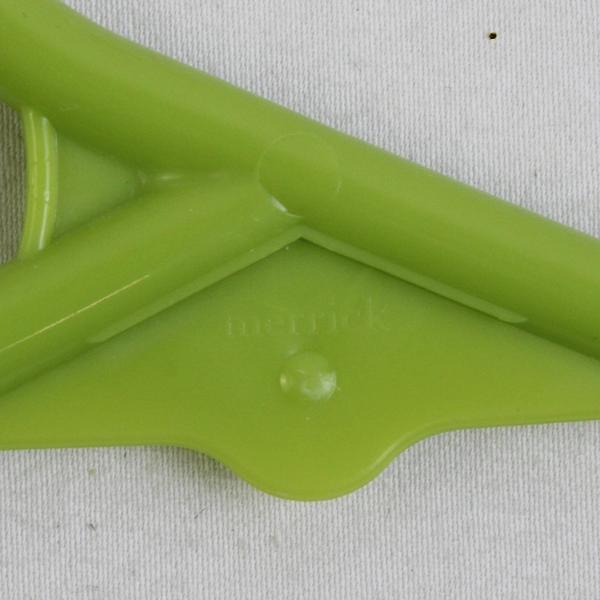 Lot of 10 Light Green Tubular Clothing Hangers