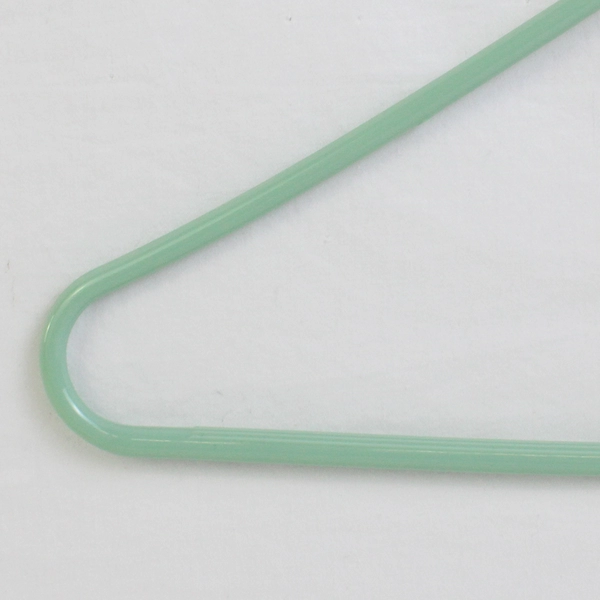 Lot of 10 Green Variety Tubular Clothing Hangers