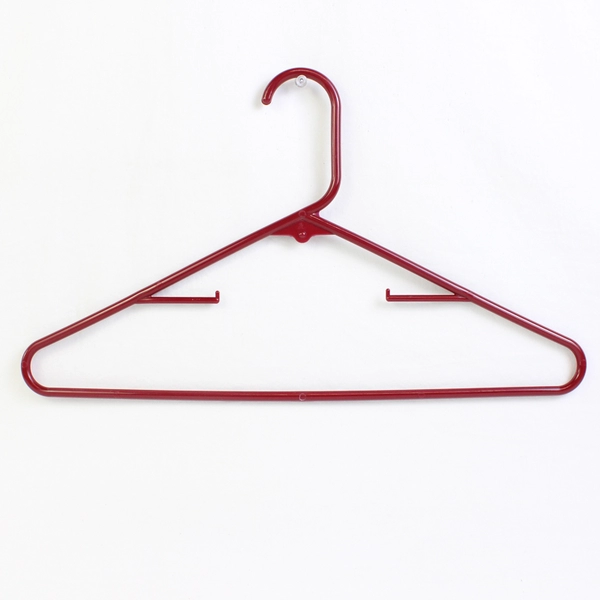 Mixed Lot of 10 Blue and Red Clothing Hangers