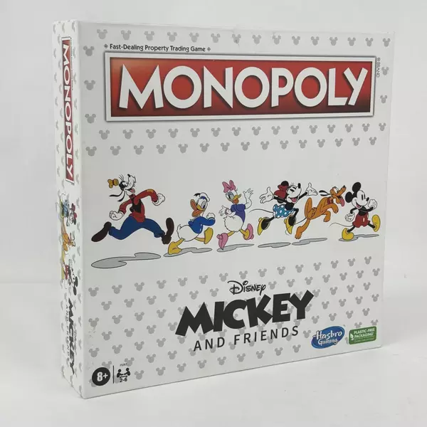 2022 Parker Brothers Mickey And Friends Monopoly Game Missing One Card