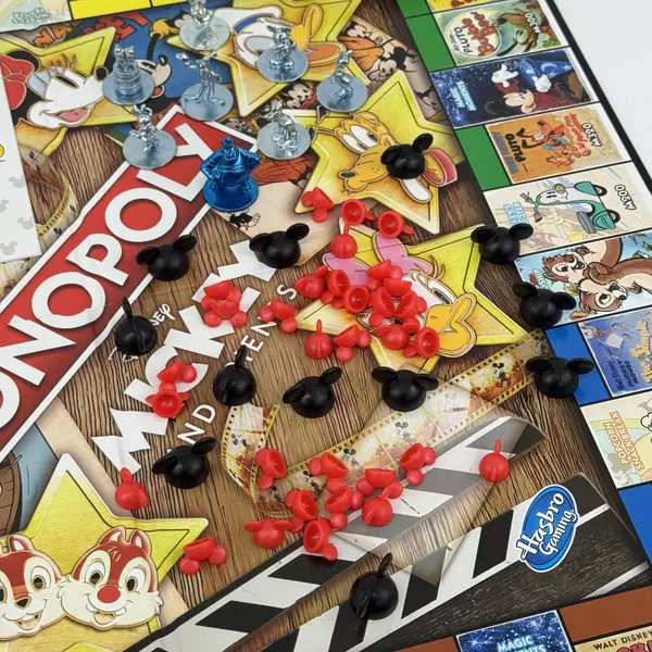 2022 Parker Brothers Mickey And Friends Monopoly Game Missing One Card