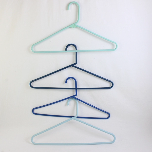 Mixed Lot of 10 Variety of Blues Clothing Hangers
