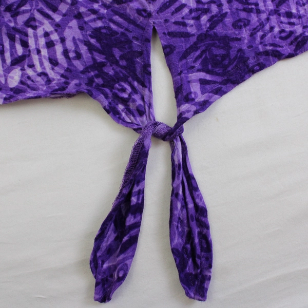 Erika Purple Short-Sleeve T-Shirt Women's Size 2X