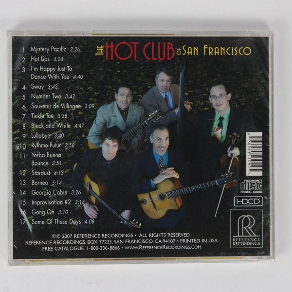 The Hot Club Of San Francisco Yerba Buena Bounce CD 2007 Sealed