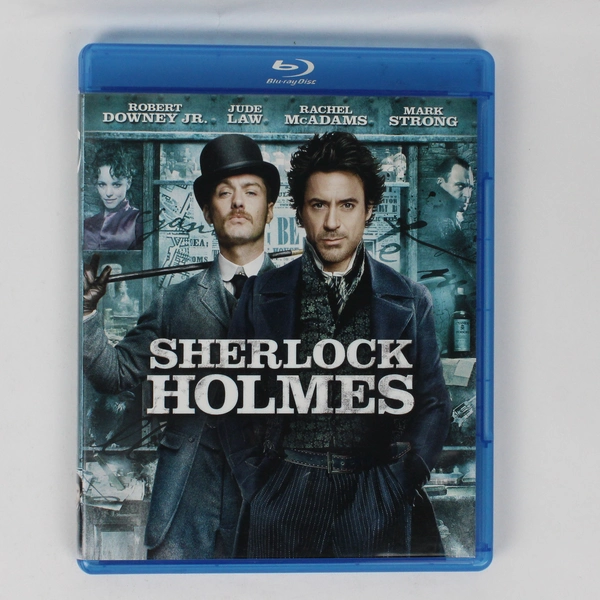 Sherlock Holmes 2009 Blu-Ray Disc Starring Robert Downey Jr. Jude Law