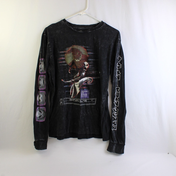 Disney Nightmare Before Christmas Long-Sleeve Graphic T-Shirt Men's Medium