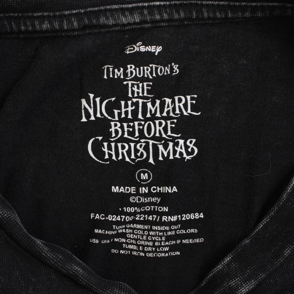 Disney Nightmare Before Christmas Long-Sleeve Graphic T-Shirt Men's Medium