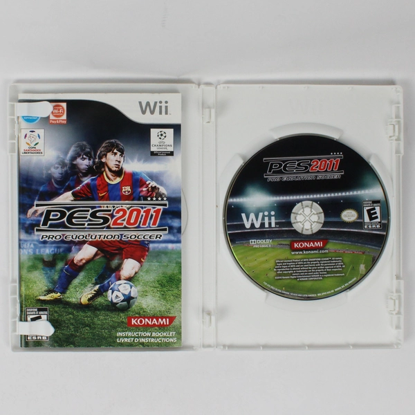 Nintendo Wii Pro Evolution Soccer 2011 Video Game With Instruction Book