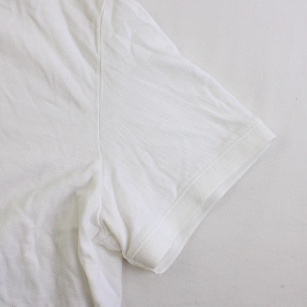 City Streets Plain White Short-Sleeve Cotton Polo Men's 2XL