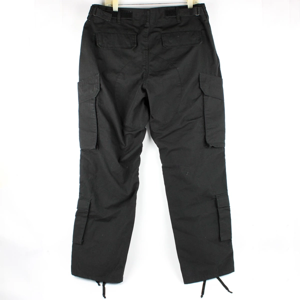 LA Police Gear Operator Tactical Pants Men's Size 36 Black Adjustable Waist