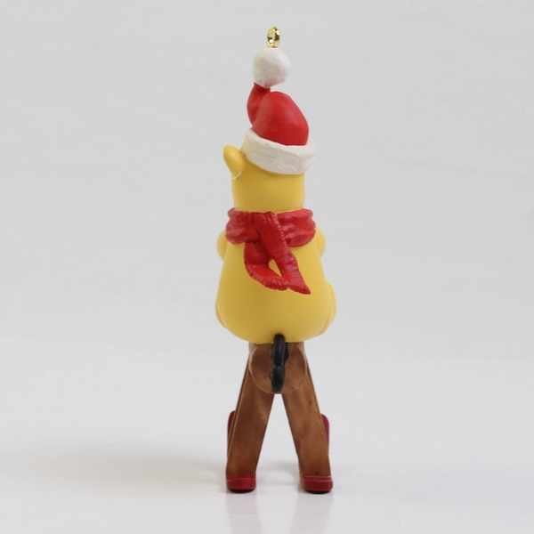 2002 Hallmark Piglet's First Ride Winnie the Pooh & Piglet Christmas Ornament