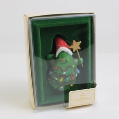 Vintage 1982 Hallmark Jolly Christmas Tree Ornament