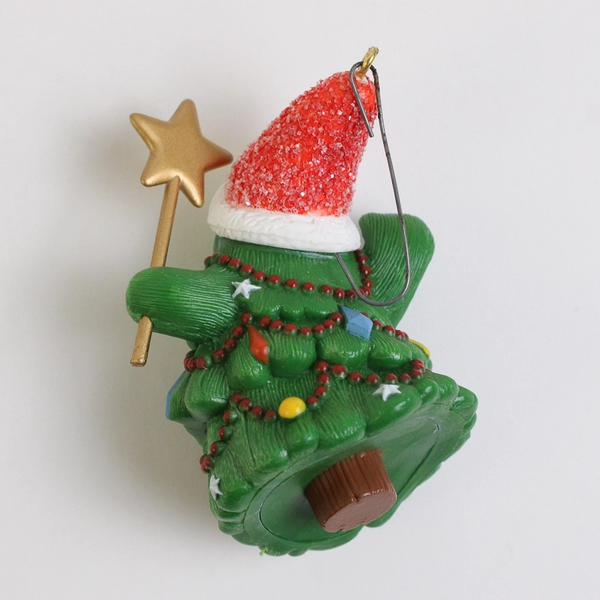 Vintage 1982 Hallmark Jolly Christmas Tree Ornament