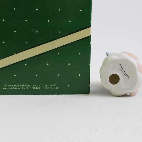 Vintage 1993 Hallmark Betsey Clark Porcelain Angel Cherub Christmas Ornament