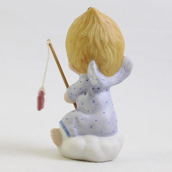 Vintage 1993 Hallmark Betsey Clark Porcelain Angel Cherub Christmas Ornament