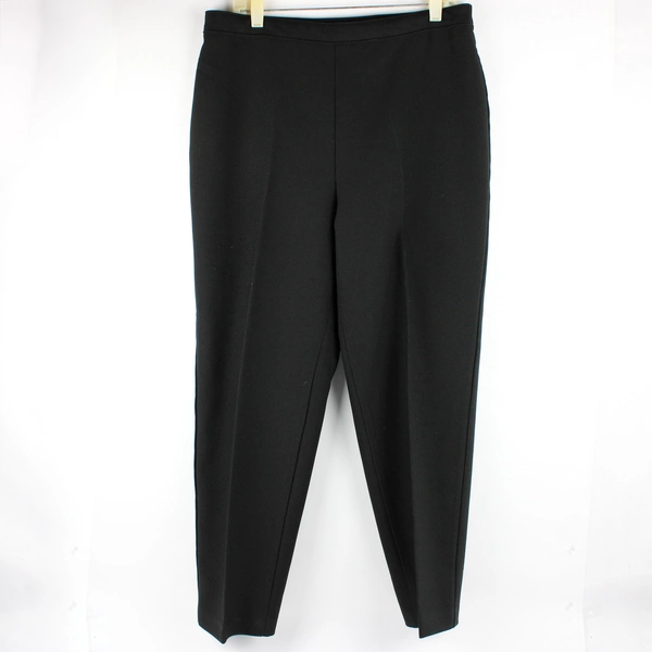 Bend Over Women's Slacks Size 14 Black Altered Waist