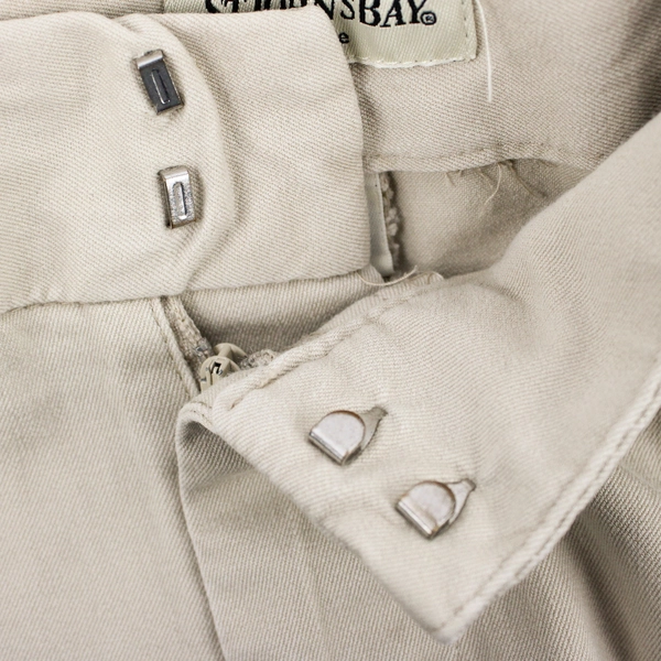 St John's Bay Women's Beige Khaki Pants Size 10P Straight Leg