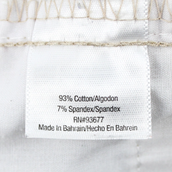 St John's Bay Women's Beige Khaki Pants Size 10P Straight Leg