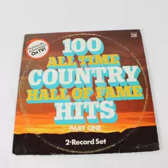 100 All Time Country Hall of Fame Hits Part 2, 2 Record Set, Vinyl Records LP