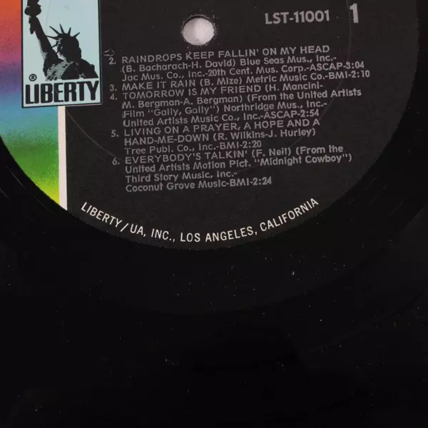 Vikki Carr- Nashville By Carr LP Vinyl Album Pop/Folk/Country Good Condition