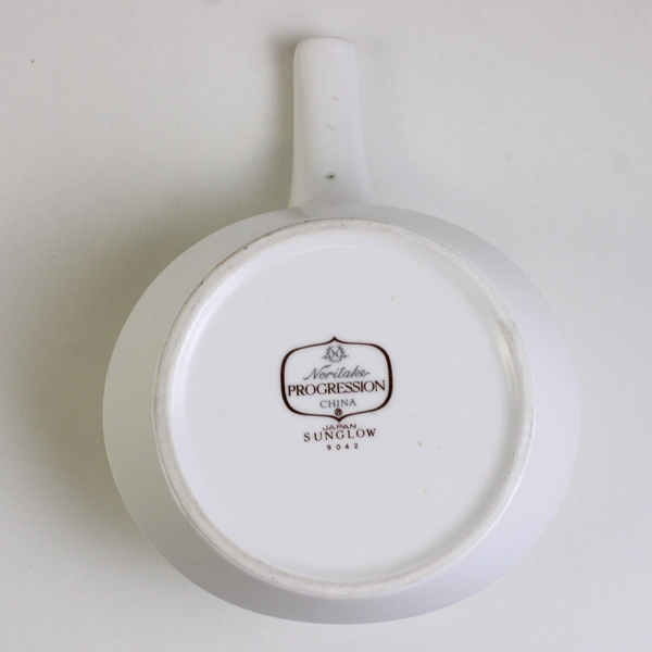 Vintage Noritake Progression Sunglow Gravy Boat