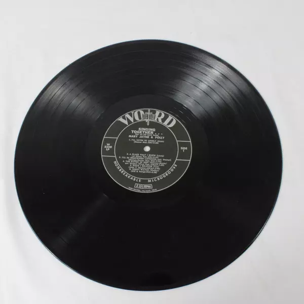 Mary Jayne and Polly Singing Together LP Word W-3300-LP Gospel Harmony