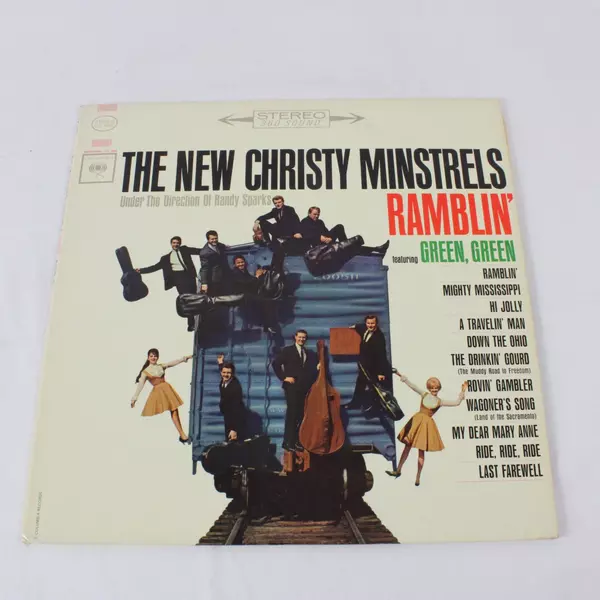 The New Christy Minstrels Ramblin' LP Columbia Folk Mono Vinyl Record 1963