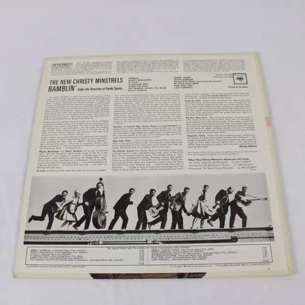 The New Christy Minstrels Ramblin' LP Columbia Folk Mono Vinyl Record 1963