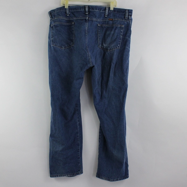 Rustler Men's Jeans 44 x 30 Medium Wash Denim Straight Leg 100% Cotton