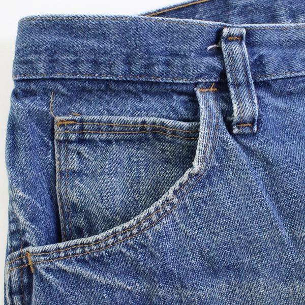 Rustler Men's Jeans 44 x 30 Medium Wash Denim Straight Leg 100% Cotton