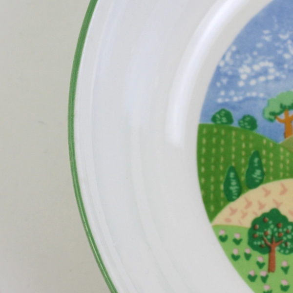 VTG Sangostone Country Cottage Coupe Cereal Bowl 6 1/2" FLAWED