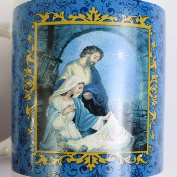 Christmas Nativity Holy Family Advent Coffee Mug 10 oz