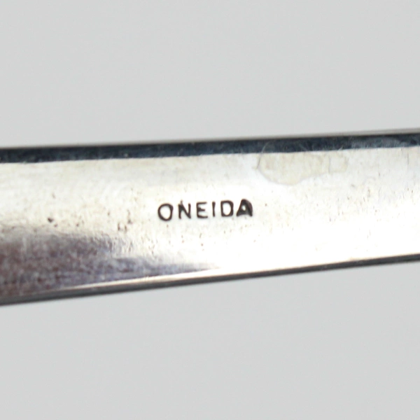 Lot of 9 Oneida Mod Cocktail Seafood Forks Stainless Steel Glossy Finish