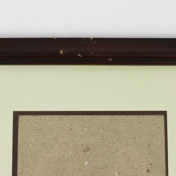 Set of 2 Espresso Brown 8" x 10" Desktop Picture Frames FLAWED