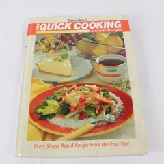 Taste of Home Quick Cooking Annual 2002 Hardcover Cookbook Recipes