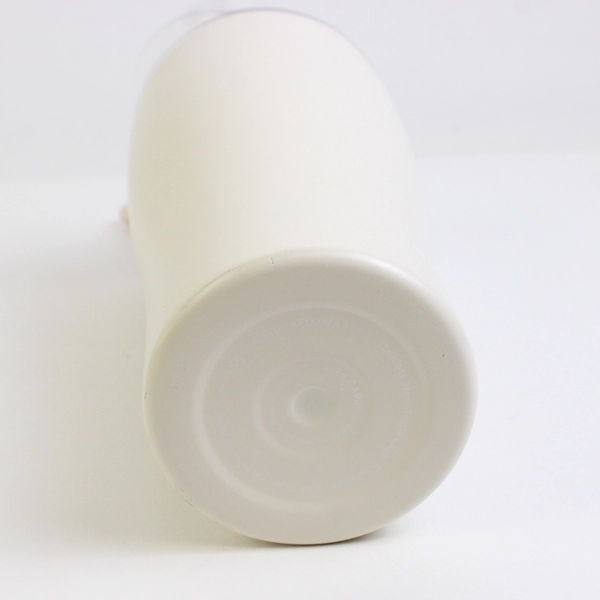 HydraFlow Capri 30 Oz Tumbler With Lid Metal Straw Triple Insulated Off-White