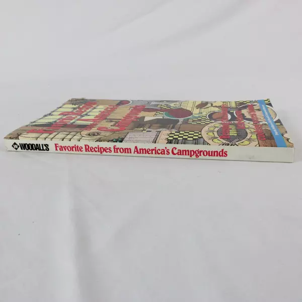 1992 Favorite Recipes from America's Campgrounds Cookbook Camping PB Vintage