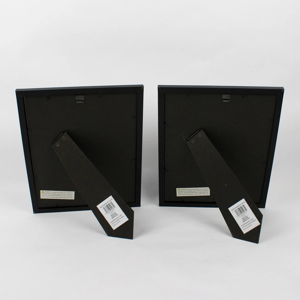 Set of 2 Mainstays Black 8" x 10" Desktop Picture Frames
