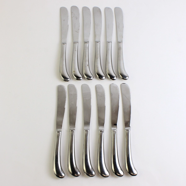 Lot of 12 Cambridge American Pride Modern Hollow Pistol Knives Stainless Steel